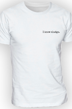 sludgo white cotton T